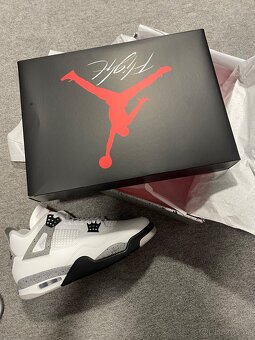 Jordan 4 white cement - 10