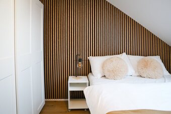 Pronájem nového bytu 2+kk 62 m2, terasa 5,8 m2 - 10