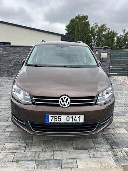 Sharan 2.0 TDI, DSG, Highline, kůže,7míst, tažné - 10