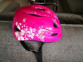 dívčí Dunlop kolo 12 +přídavná kolecka+helma - 10