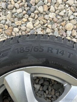 Alu kola 4x108 s celoročními pneu 185/65/14 - 10