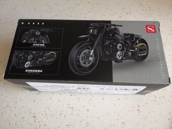 Stavebnice motocyklu Harley, kompatibilní s LEGO - 10
