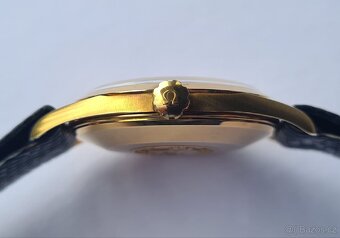 Zlaté náramkové hodinky Omega Seamaster Automatic 18K - 10