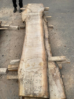 Dubové fošny 50 mm (suché 10%) - 10