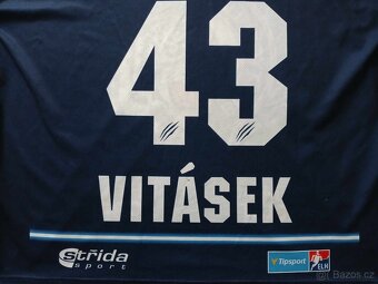 Hokejový dres HC Bílí tygři Liberec Ondřej Vitásek - 10