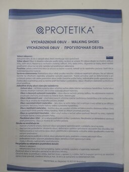 NOVÉ BOTY PROTETIKA SR – DĚTSKÉ POLOBOTKY MODRÉ 30 - 10