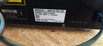 Sony CDP-395 Hifi CD Přehrávač (1990-92),čti popis - 10