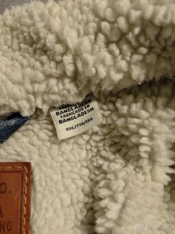 RIFLOVÁ BUNDA LEVI'S KOŽÍŠEK XXL - 10