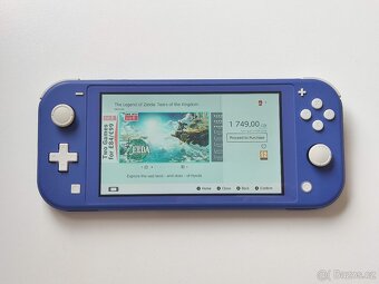 Nintendo Switch Lite TOP STAV záruka +10 her - 10