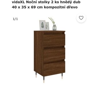 Noční stolky , noční stolek , skříňka , stolek - 10