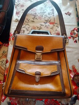Aktovka,kožená,pánská retro 1800kč - 10