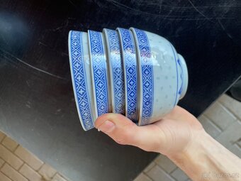 Tradiční čínská porcelánová miska s motivem draka - 10