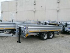 Vlek přívěs podvalnik tandem nájezdy nápravy SAF - 10