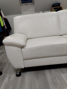 Retro kožená sedací souprava - 10