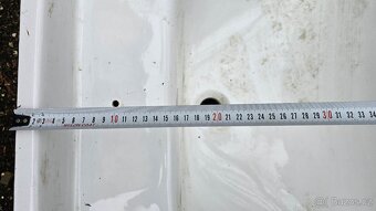 Porcelánové nové umyvadlo, starý typ, šířka 60 cm - 10