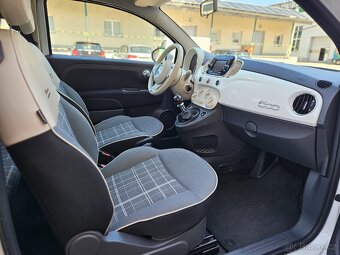 Fiat 500 Lounge 1.2 51kW Facelift PANO KLIMA NAVI 57tis.km - 10