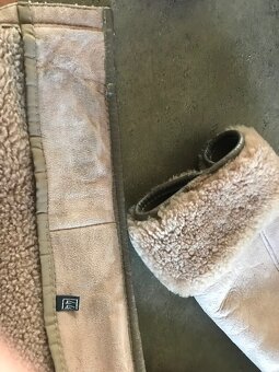 Prodám elegantní dlouhý kožich dubeňák v. 44, originál - 10