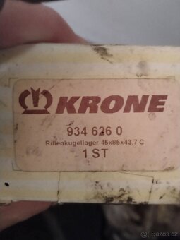 Prodám díly krone - 10