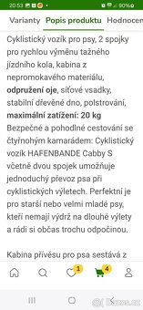 vozík za kolo HAFENBANDE - 10