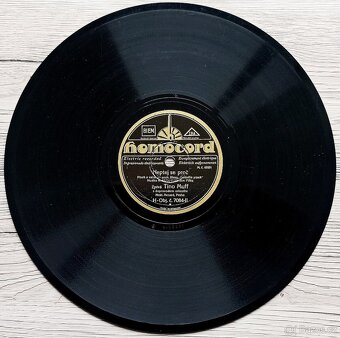 Sada 2 - 5 českých šelakových gramodesek 1930 - 1932 - 10