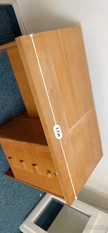 Dřevěný psací stůl s šuplíky + IKEA židle Gregor - 10