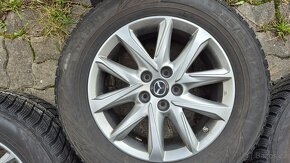 prodám 4x kola Mazda CX-5 zimní 225/65 17 - 10