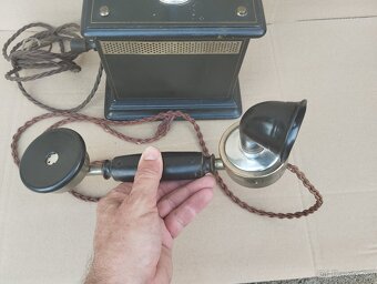 Historicky telefon na kliku cca 1920-1930 - 10