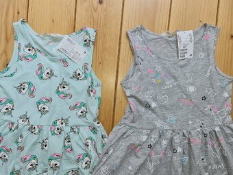 Vel 134-140 - kabát, nové šaty, bunda - 10