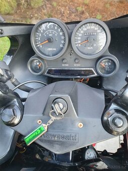 Kawasaki GPZ 750 R, rok 1985, najeto 43168 Km, krásný stav. - 10
