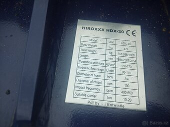 Hydraulické kladivo 13-20t - 10