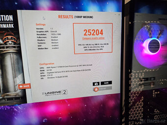 Herní PC Ryzen 7 5700X,RTX3070,64GB,2TB SSD,WIFI,ARGB,ZARUKA - 10