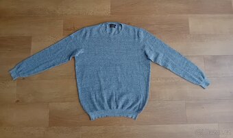 Massimo Dutti pánský lehký svetr vel. M/L 100% bavlna - 10