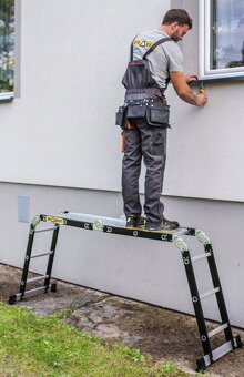 Univerzalni kloubovy rebrik s podlazkou 4v 1 - 10