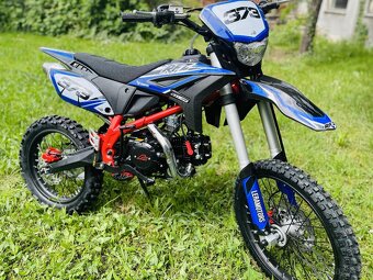 Pitbike Leramotors Thunder 140ccm, 19/16, modrá - 10