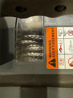 WARN DRILL WINCH 340 kg - syntetické lano, nový - 10