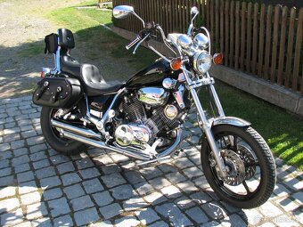 Yamaha Virago Nové Nerezové Laděné Výfuky Thundering Eagle - 10