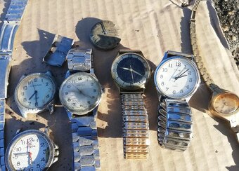 Staré hodinky, torza, díly Prim, Anker a další. - 10