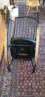 Finské dřevěné houpací křeslo - 10