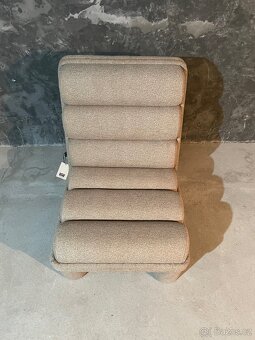 Béžové křeslo Dutchbone - 10