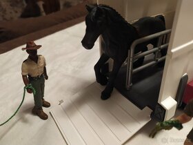 27.Clydesdálská, Fríská, Arabská kl.+ příslušenství Schleich - 10