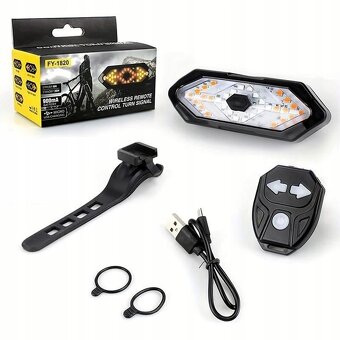 Blinkry na elektrokoloběžku - bezdrátové nové - 10