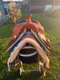 Westernové sedlo Zajac - 10