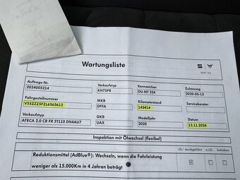 Seat Ateca FR 2.0TDi DSG Full LED Navi Digi Klima ACC - 10