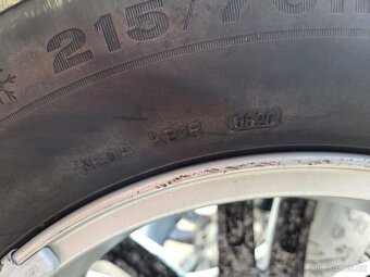ALU kola, zimní pneu 215/70 R16 Mitsubishi - 10