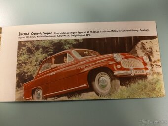 Škoda Felicia a Octavia - dobový prospekt v němčině - 10