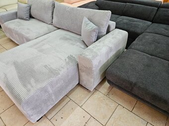 ROHOVÁ SEDACÍ SOUPRAVA-ROZKLÁDACÍ -NOVÁ - 10