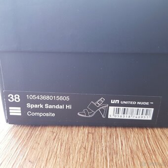 Sandály vel.38 United nude Spark Sandal Hi - 10