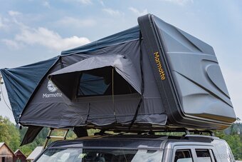Střešní autostan Marmotte XL se skořepinou / 4 osoby - 10