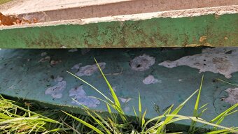 Betonový pingpongový stůl před renovací - 10
