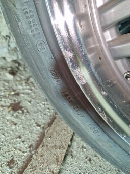 Alu kola 5x112 r19,letni pneu 245/45 - 10